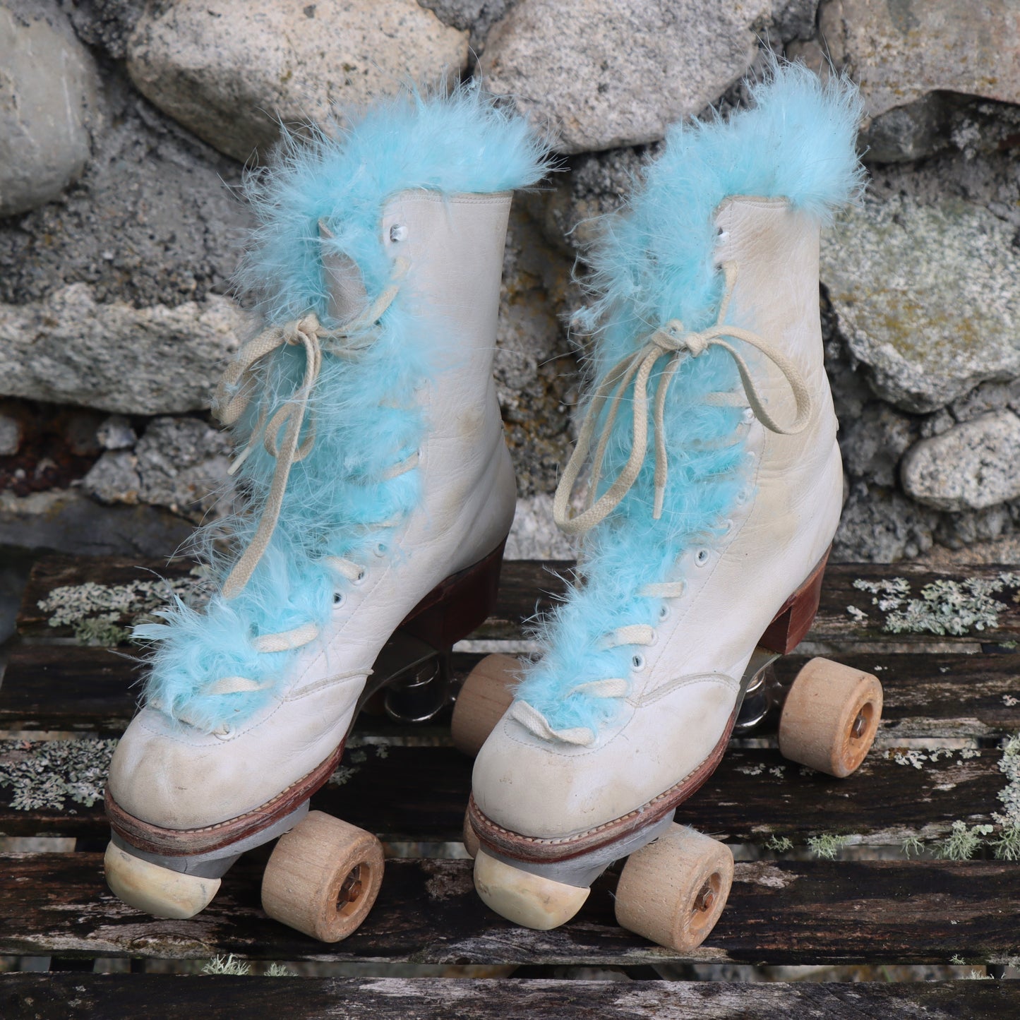 Vintage Chicago Shoe Skate Roller Skates Betty Lytle Styled by Hyde Original Case c1940