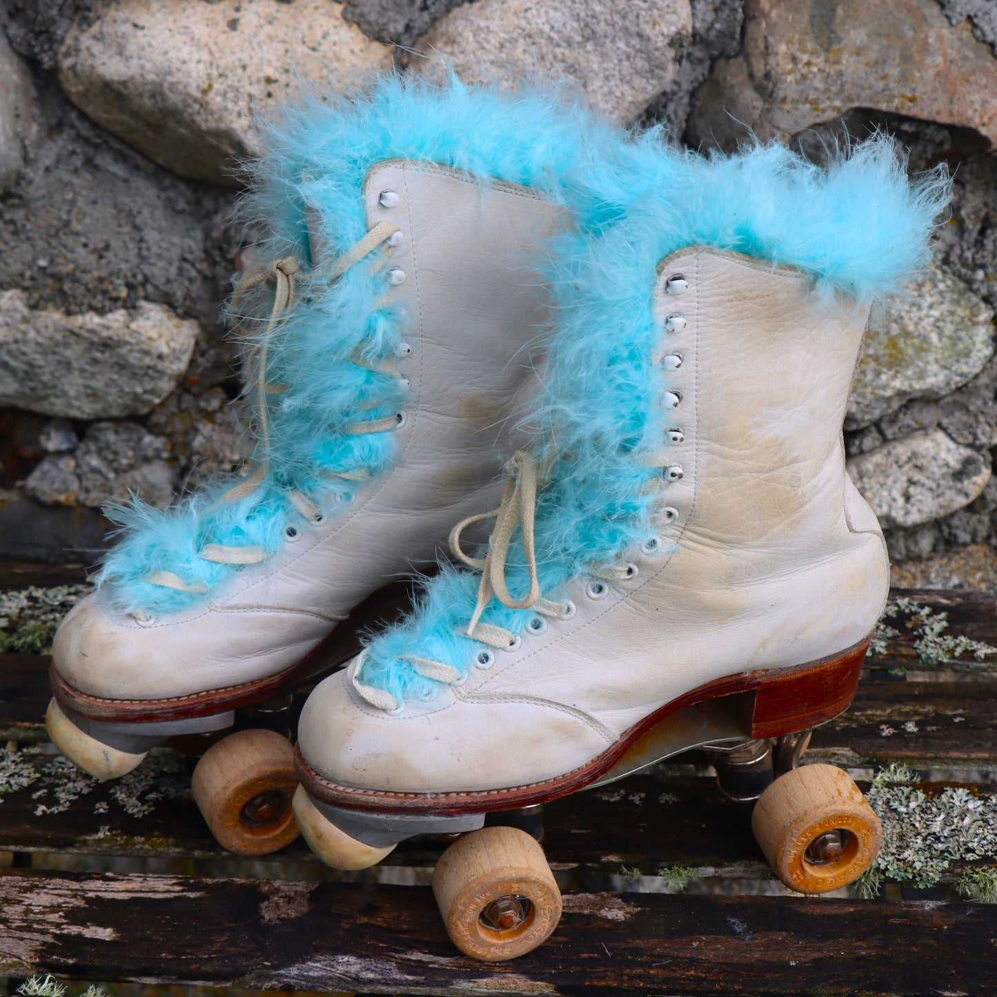 Vintage Chicago Shoe Skate Roller Skates Betty Lytle Styled by Hyde Original Case c1940