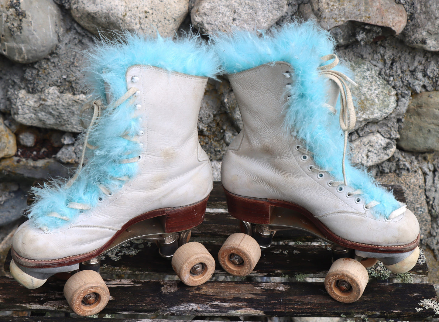 Vintage Chicago Shoe Skate Roller Skates Betty Lytle Styled by Hyde Original Case c1940