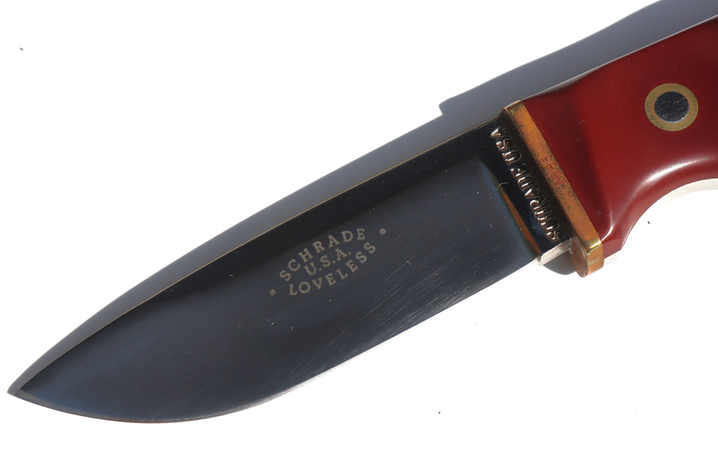 Vintage Near Mint Schrade Hunter Fixed Blade Loveless Knife Original Sheath and Box