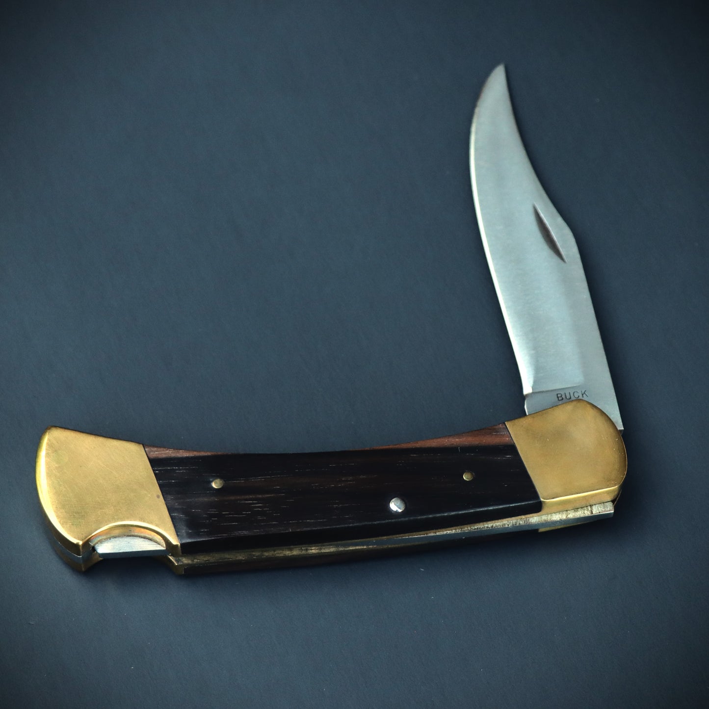 Estate Find - Never Used Near Mint in Box c1968 Buck Hunter 110 Lockback Knife w/ Leather Sheath