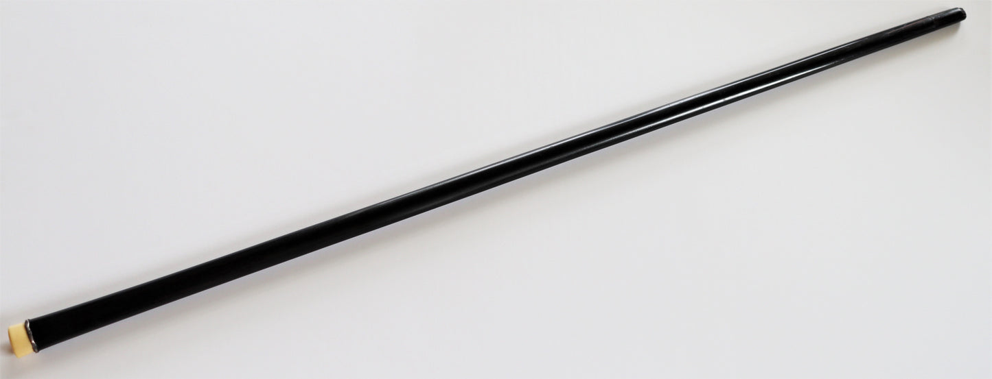Art Deco Sterling Silver Ebony Tuxedo White Tie Dress Evening Walking Stick 1920s
