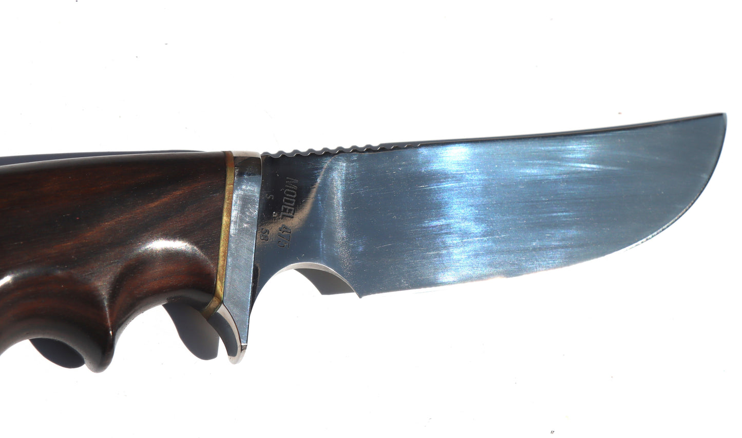 Mint in Box c1970 Gerber Model 475 S. Dot 58 Big Game Hunter Presentation Fixed Blade Knife