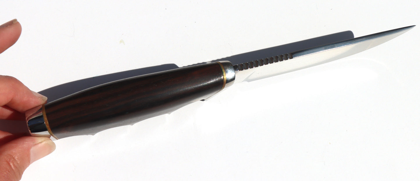 Mint in Box c1970 Gerber Model 475 S. Dot 58 Big Game Hunter Presentation Fixed Blade Knife